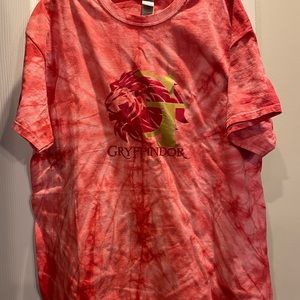 Gryffindor Tie Dye Vintage Tshirt XL